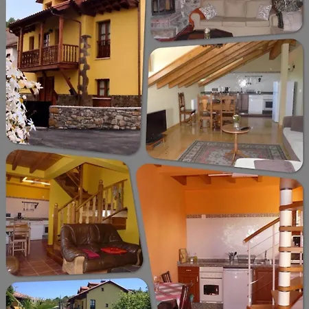 El Mirador Del Sueve بيت خشبي